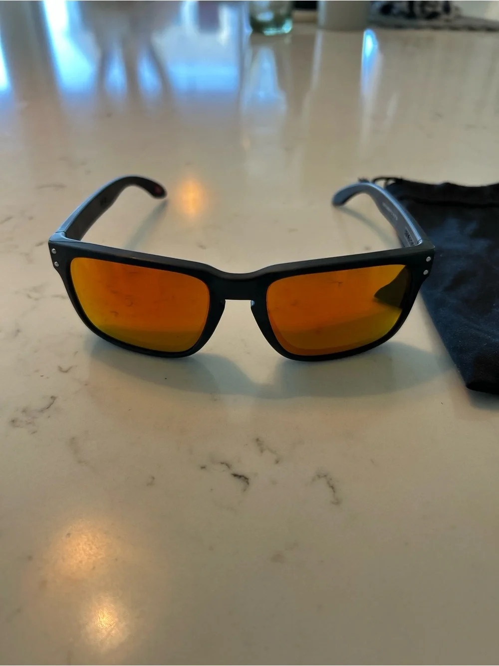 Oakley Holbrook CAMO BLACK w PRIZM Ruby Sunglasses OO9102-E955